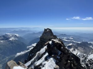 Dufourspitze Italiener Gipfel